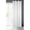 Eurofirany Lucy Voile Curtain, White, 140 x 250 cm