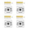 Hcskoss 4pcs AS5600 Magnetic Encoder IIC PWM Magnetic Induction Angle