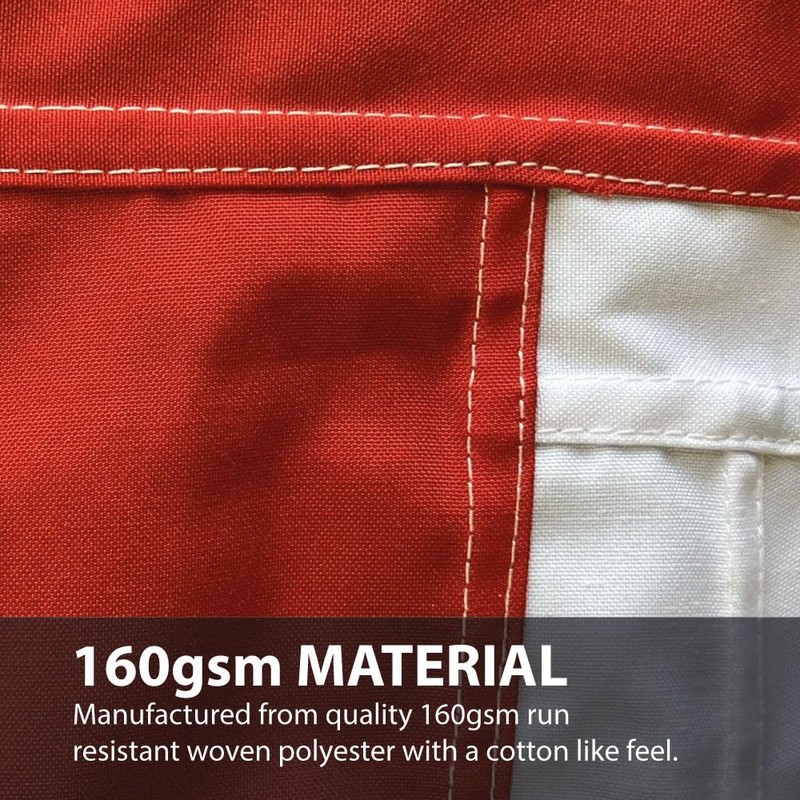 NWFlags Sewn RAF Flag | 5ft x 3ft Rope &