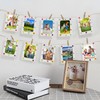LEFIMOT 50 Pack Paper Picture Frames 4x6in, DIY Cardboard Photo