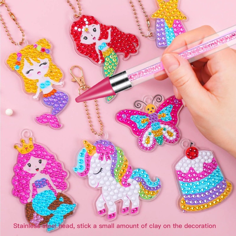 8 Pcs Diamond Painting Pen with Wax Tip Dual Ended