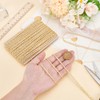 MAYJOYDIY 20m Gold Gimp Braid Trim 5mm Metallic Gold Threads