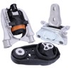 Slakerbe GN116P082CE GN1Z-6038-A GN1Z-6068B Engine Mounts Transmission Mount Set Compatible