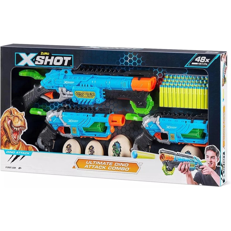 ZURU X-SHOT ULTIMATE DINO ATTACK COMBO *NEW