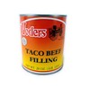 Yoders Taco Beef Filling – 28 oz Can, Pack of