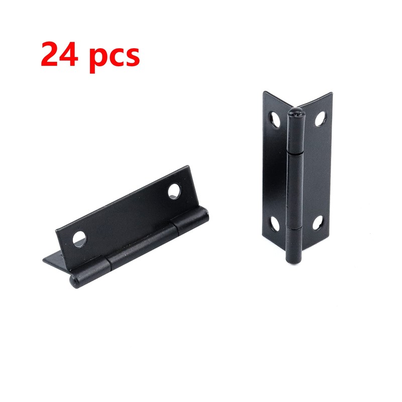 Antrader Folding Hinge, Cabinet Gate Closet Door Hinge 1-1/2'' Long