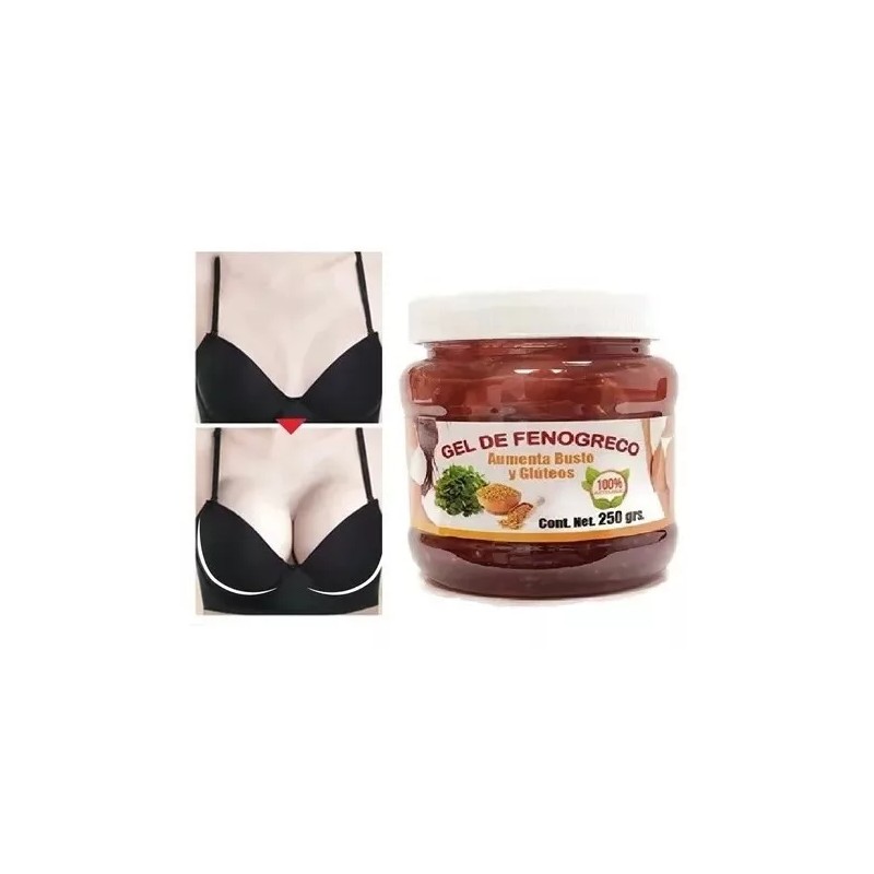 Natural 2x1 Crema Gel Fenogreco Levanta Busto Gluteos Senos Volumen
