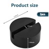 2 Pack Car Floor Jack Pads, Slotted Pucks Support Elastic