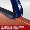 Rubber Edge Trim, Flexible Self-Adhesive U Shaped Peel and Stick