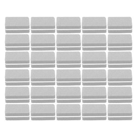 30pcs Nail Buffer Block Salon Mini Portable Nail Polishing Tool Sanding Block Manicure Tool 4-Sided Nail File Salon Manicure Nail Tools (Grey)