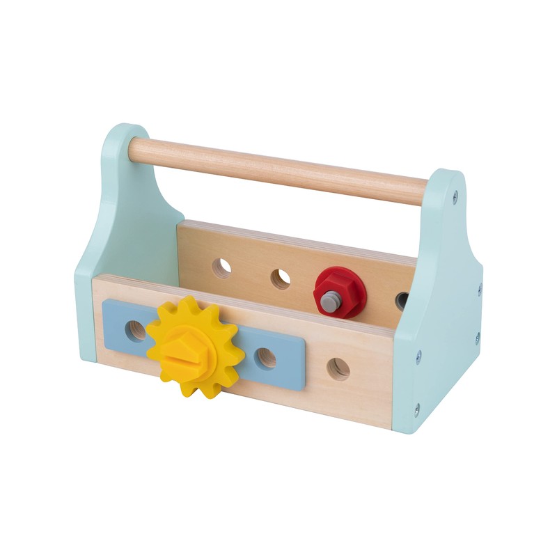 Tooky Toy TK273 Wooden Take-Along Tool Box