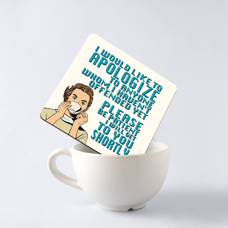 Dorothy Spring I Would Like to Apologize Funny Retro Sarcastic
