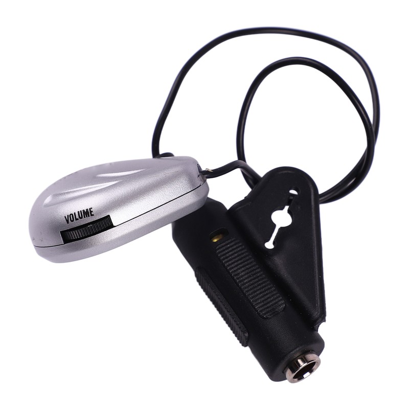 Soundhole Pickup with Jack Contact Microphone Transducer for Acoustic Guitar