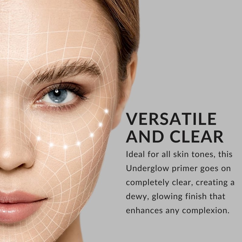 Underglow by Color Me Beautiful, Gel-Based Face Primer for Dewy,