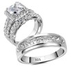 Wuziwen Wedding Wedding Ring Sets for Him and Her Set