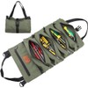 Roll Up Tool Bag, 16OZ Canvas Wrench Roll Up Pouch