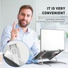 Portable Laptop Stand Adjustable Aluminium Alloy Laptop Stand Foldable Ventilated