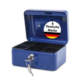 Maul, Cash Box 1, 15.2 x 12.5 x 8.1 cm, Blue