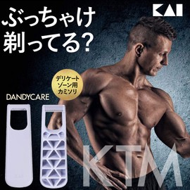Kai Corporation DANDYCARE Razor Hair Care Shaving VIO Delicate Zone Care Razor 2 Pieces (x 1)