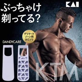 Kai Corporation DANDYCARE Razor Hair Care Shaving VIO Delicate Zone Care Razor 2 Pieces (x 1)