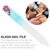 Healvian 3 Sets of Glass Nail Files Nail Buffer Shine