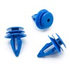 VVO Fasteners Plastic Interior Pillar Trim Clip, Blue (Pack of