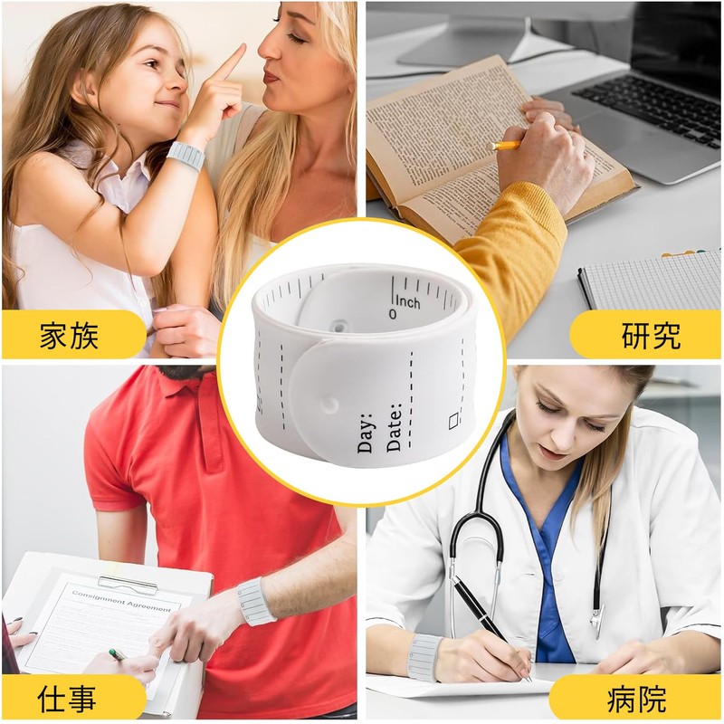 Wearable Memo, Wristband Memo, 2 Pack, Waterproof Notebook, Multiple Use