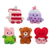 BumBumz 4.5-inch SweetBumz Series III Plush 5-Pack - Collectible Stuffed