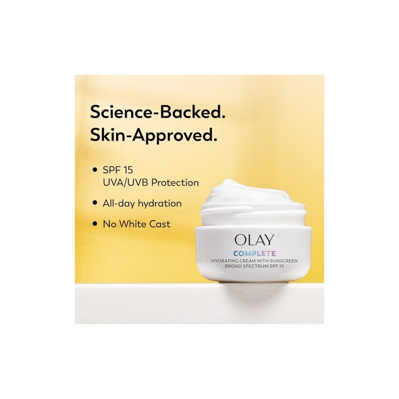 Olay Complete All Day UV Moisture Cream, SPF 15, Normal