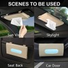 Car Visor Tissue Holder, Sun Visor Napkin Holder, Backseat Tissue