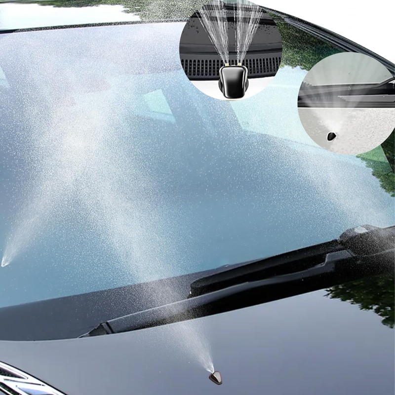 ZNDAW 2 PCS Front Windshield Washer Nozzles, Double-Hole Car Wiper