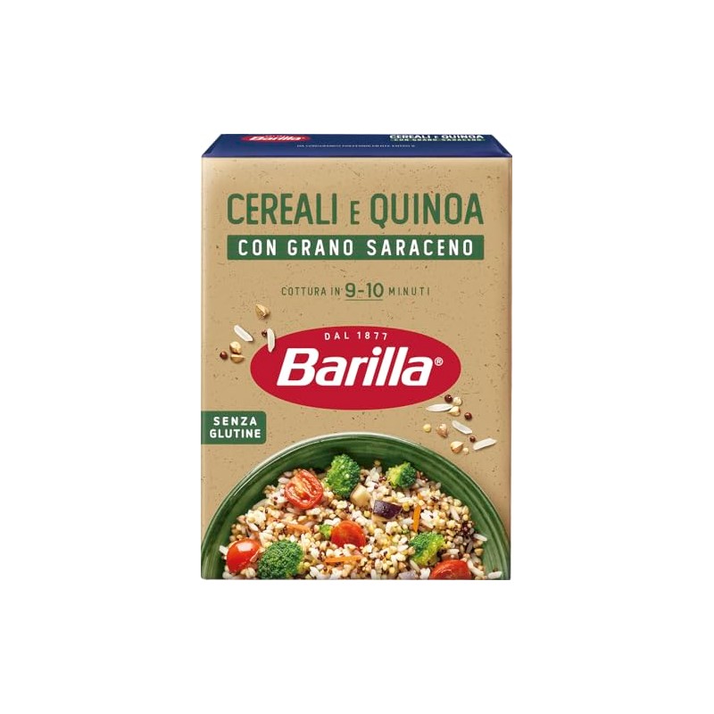 Barilla Mix Cereali e Quinoa, Senza Glutine, 320g
