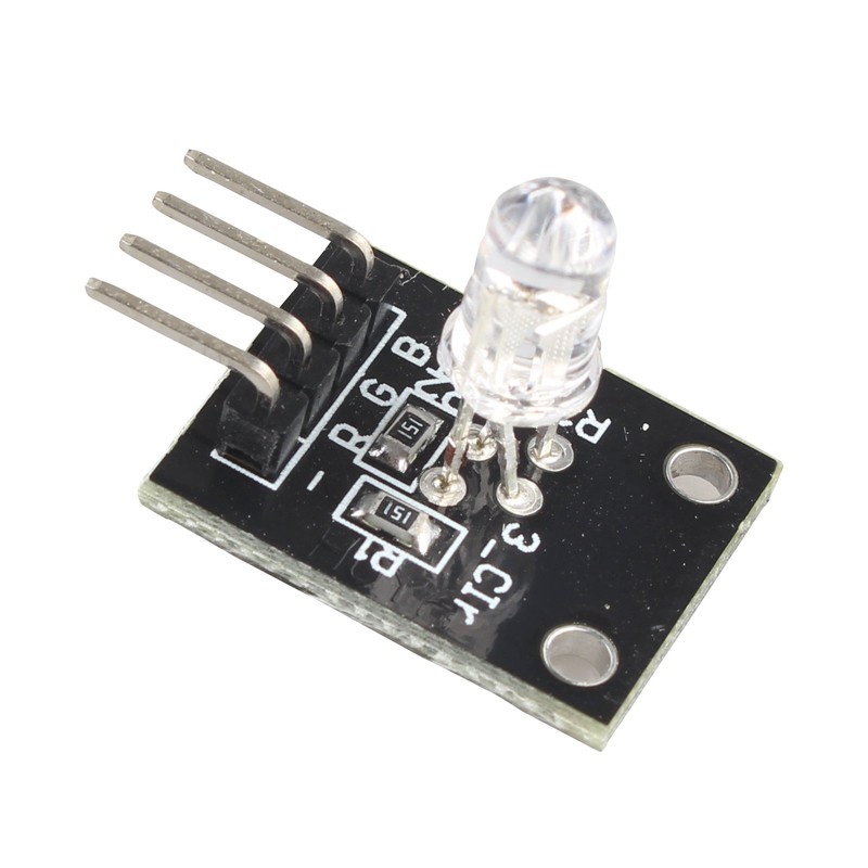 HALJIA 4 Pin Terminals RGB 3-Color LED Lamp Module Compatible