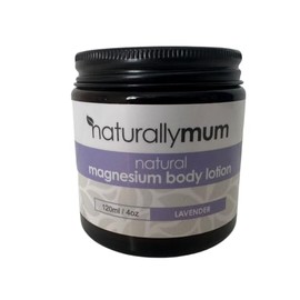 NaturallyMum - Locin corporal de magnesio [NATURAL Y VEGANA] - Locin en crema de magnesio tpica que favorece el sueo y los huesos.                    