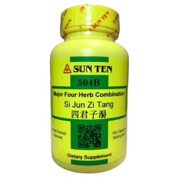 Sun Ten - Major Four Herb Combination Capsules / Si Jun Zi Tang /
