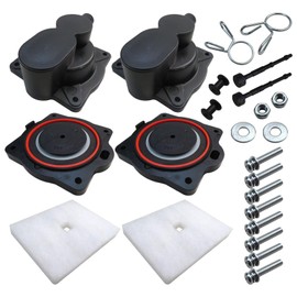 For HP60/80 Air Pump Rebuild Complete Kit For Clearstream CS103EL, Delta Whitewater DF-50 Model 60 or Model 80, with White Switch