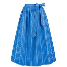 Stockerpoint Women's Schürze SC-195 Dirndlschürzen, Blue (Royale), 4