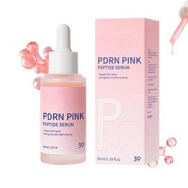 PDRN Pink Peptide Serum–Korean Skincare for Wrinkles&Hydration,Niacinamide Face Serum,Dark Spot Corrector&Barrier Repair,Hyperpigmentation Treatment&Wrinkle Filler For All Skin Typles,35ml