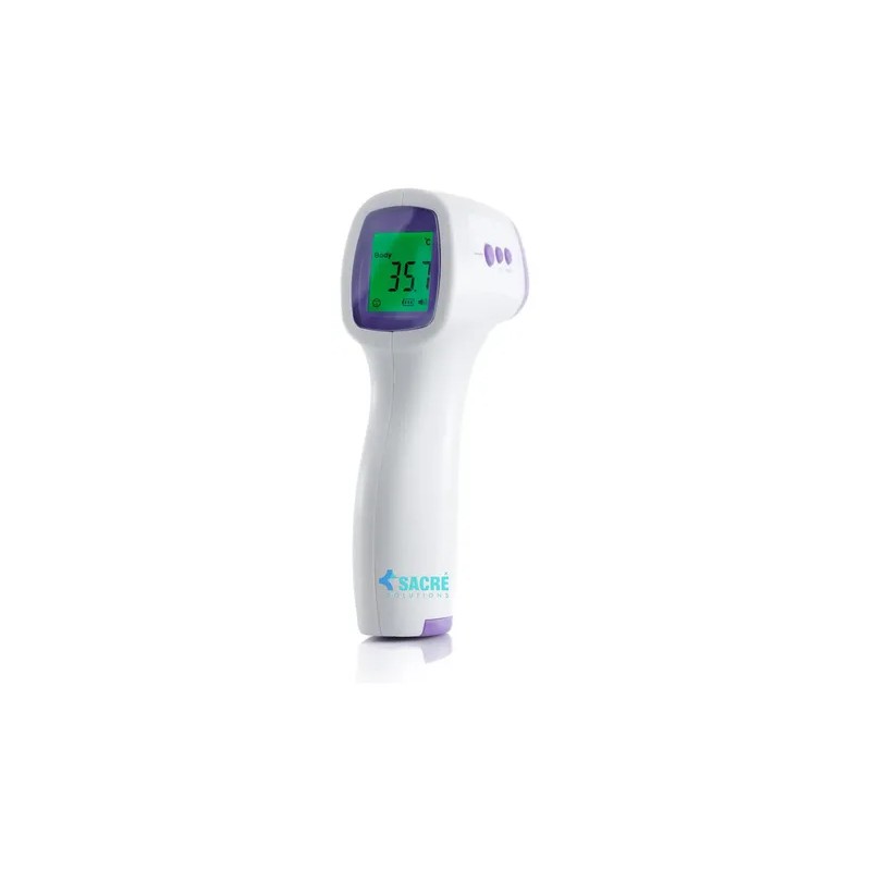 Termómetro Infrarrojo Digital Temperatura Medico Corporal Blanco Sacre Solutions