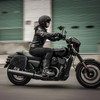 NICECNC Motorcycle Saddle Bags, PU leather Motorcycle Saddlebags, Reinforced Straps