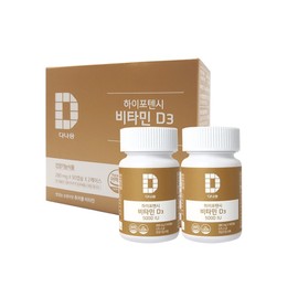 Danaeum Vitamin D 5000IU 180 Capsules / 다나음 비타민D 5000IU 180캡슐