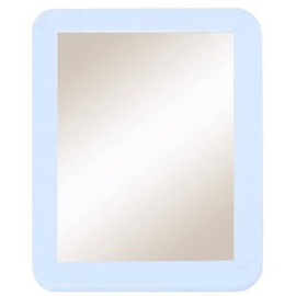 mpowtech mpowtech Magnetic Locker Mirror,5" x 7" Iocker Mirror Magnetic - Small Mirrors for School Locker, Bathroom, Workshop Toolbox, Office Cabinet,Easy Install,White