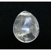 Vives Cortada Flat Tumbled Quartz Pendant with Hole