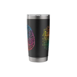 Brain Chip | Computer Science | Artificial Intelligence Stainless Steel Insulated Tumbler