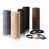 Triko 100 Ligas Para Cabello Grueso Color Nude Hair.ties.v2.mix