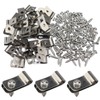 Wire Fence Clips Metal 100 Pcs Wire Clamps Stainless Steel