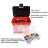 Storage Tool Box - Portable Multipurpose Organizer With Main Top