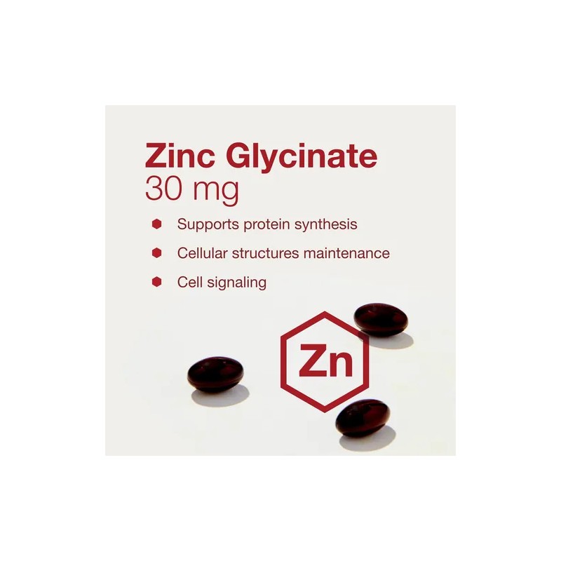 Protocol Zinc Glicinato 30 Mg Albion Traacs 120softgels