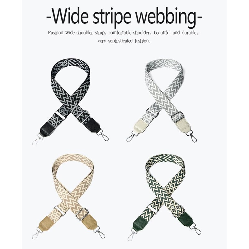 Cedar Eight Women's Shoulder Strap, Replacement Shoulder Strap, Thick, Width