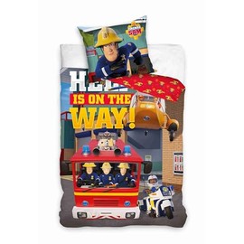 Carbotex Feuermann Sam Fireman Sam Children's Bed Linen 100 x 135 cm + 60 x 40 cm Cotton